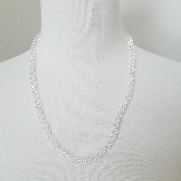 Vintage Austrian Crystal Necklace and Bracelet